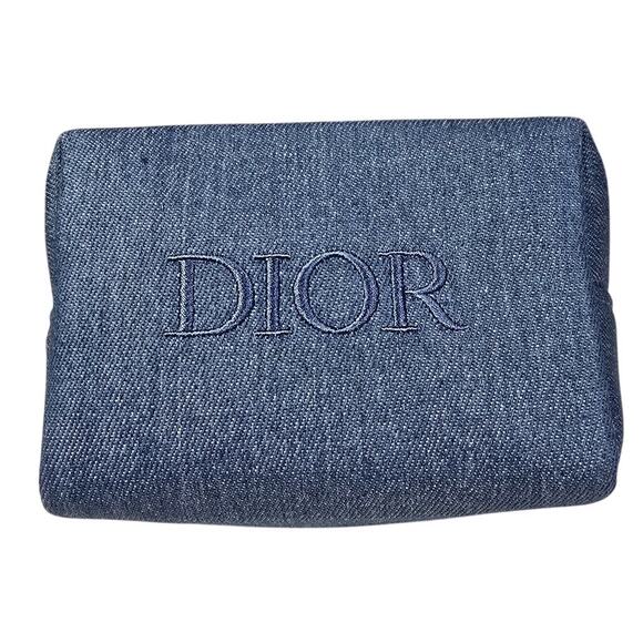 Beaute GWP Denim Cosmetic Case - Picture 1 of 7